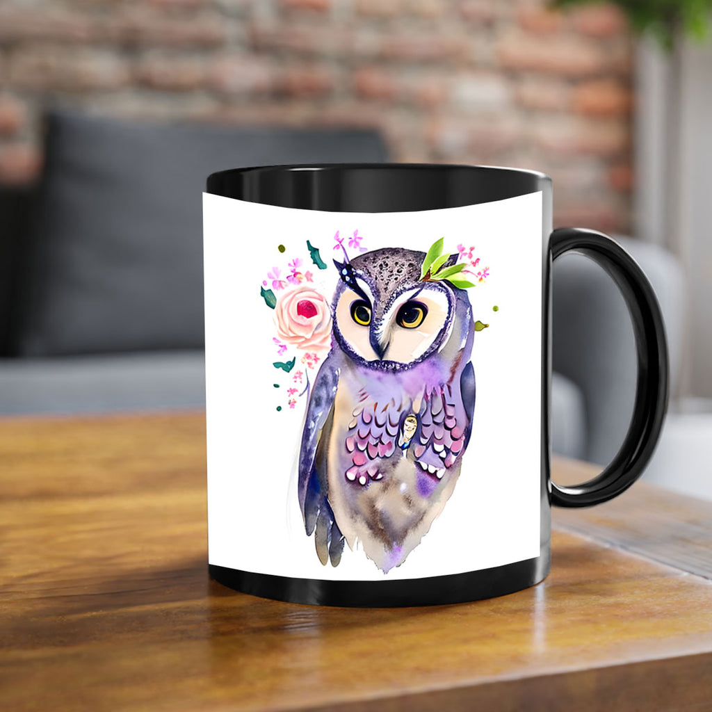 owl 9#- owl-Mug / Coffee Cup