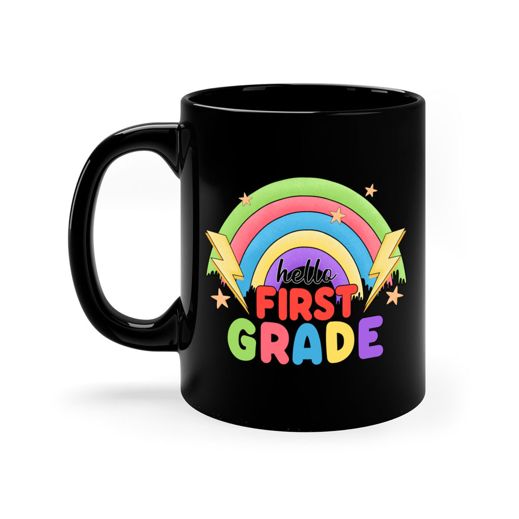 Hello 1st Grade Rainbow 13#- First Grade-Mug / Coffee Cup