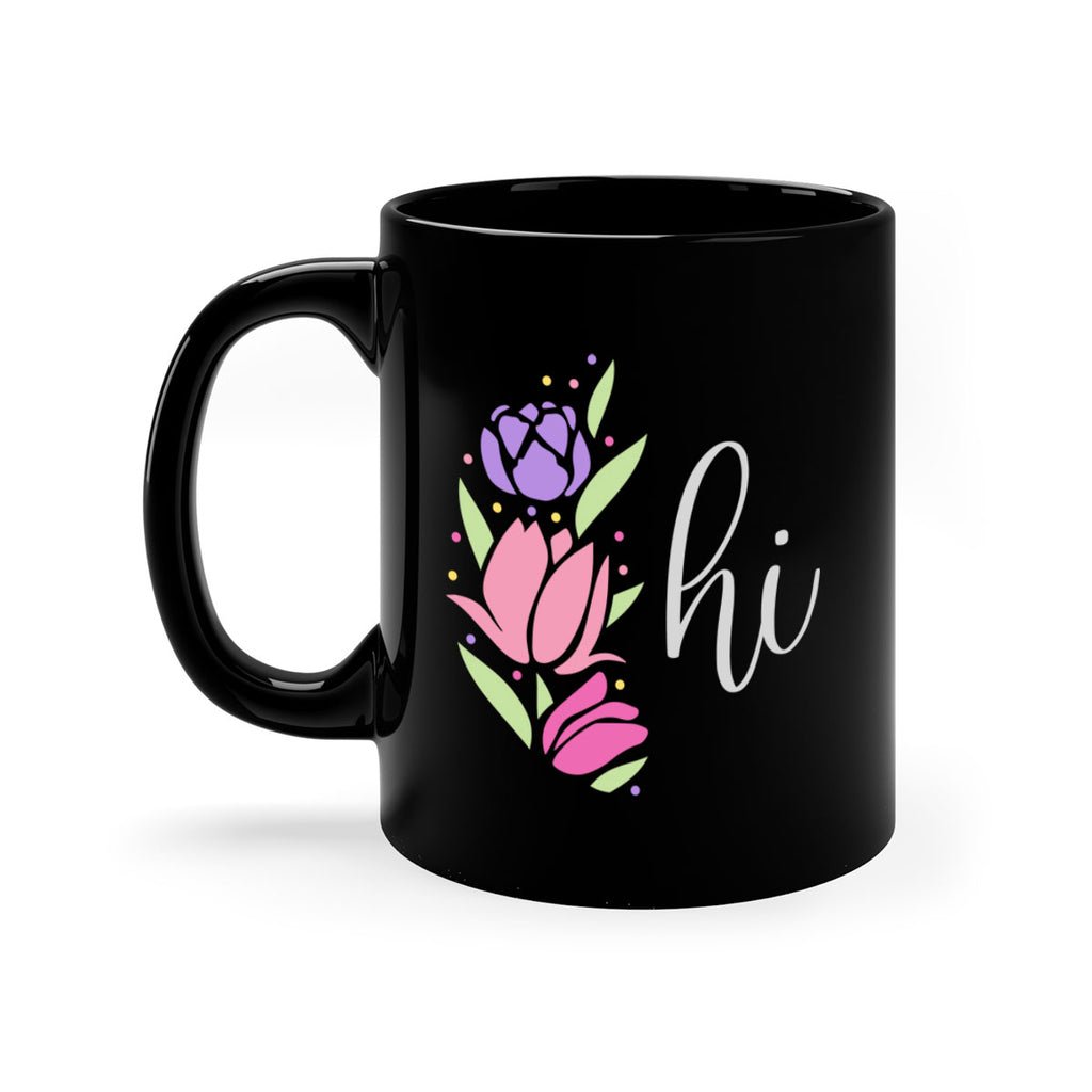 Hi pink flowers238#- spring-Mug / Coffee Cup