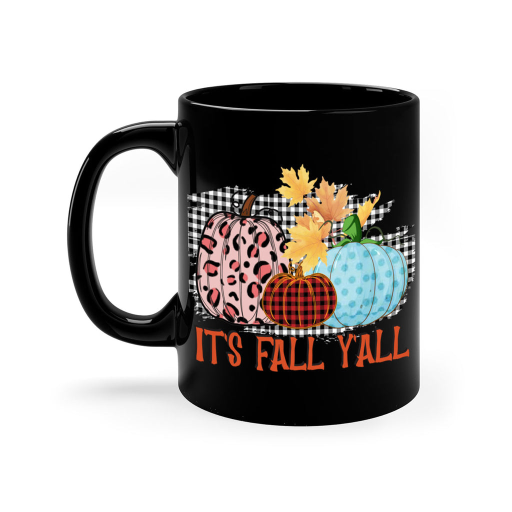 Its Fall Yall Design 371#- fall-Mug / Coffee Cup
