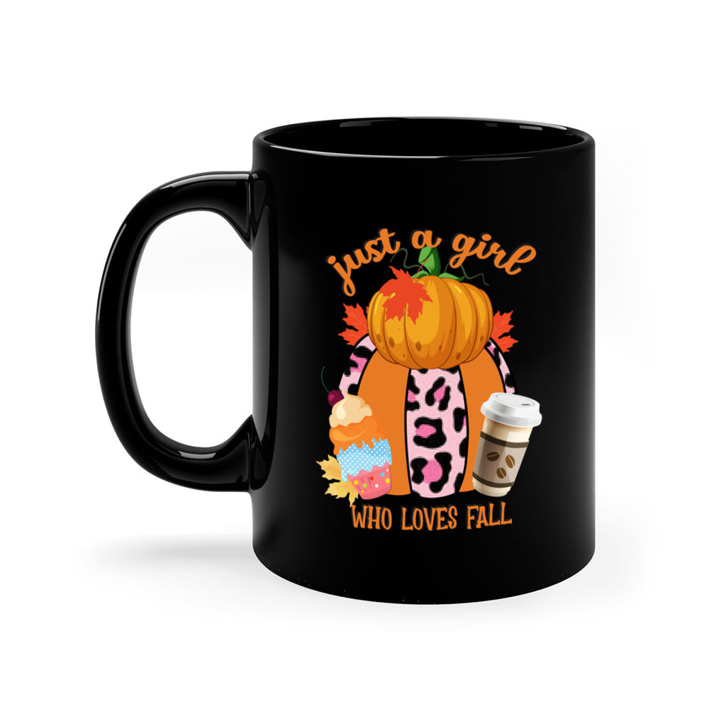 Just a Girl Who Loves Fall 383#- fall-Mug / Coffee Cup