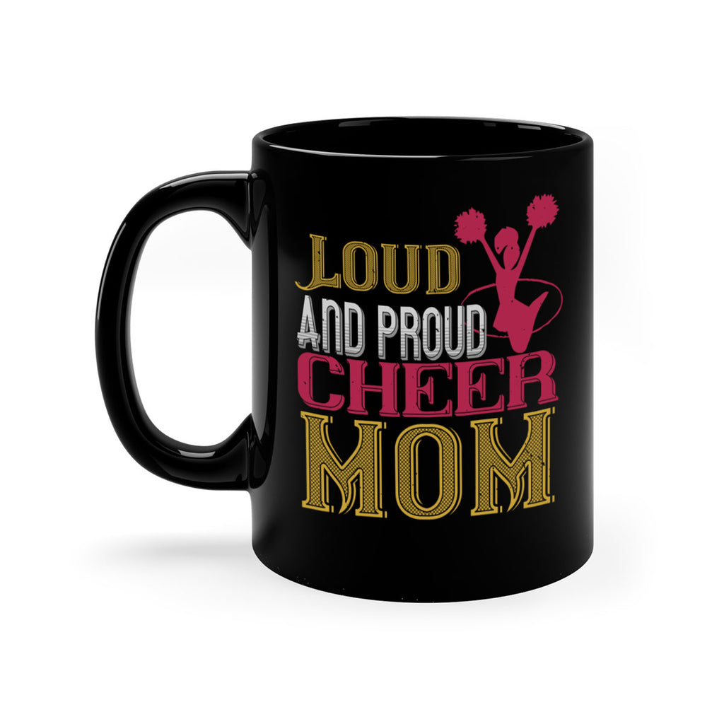 Loud proud cheer mom 764#- football-Mug / Coffee Cup