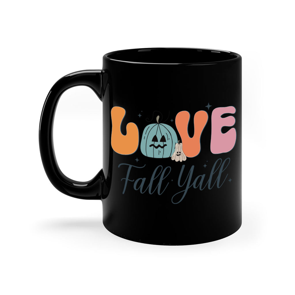 Love Fall Yall 413#- fall-Mug / Coffee Cup