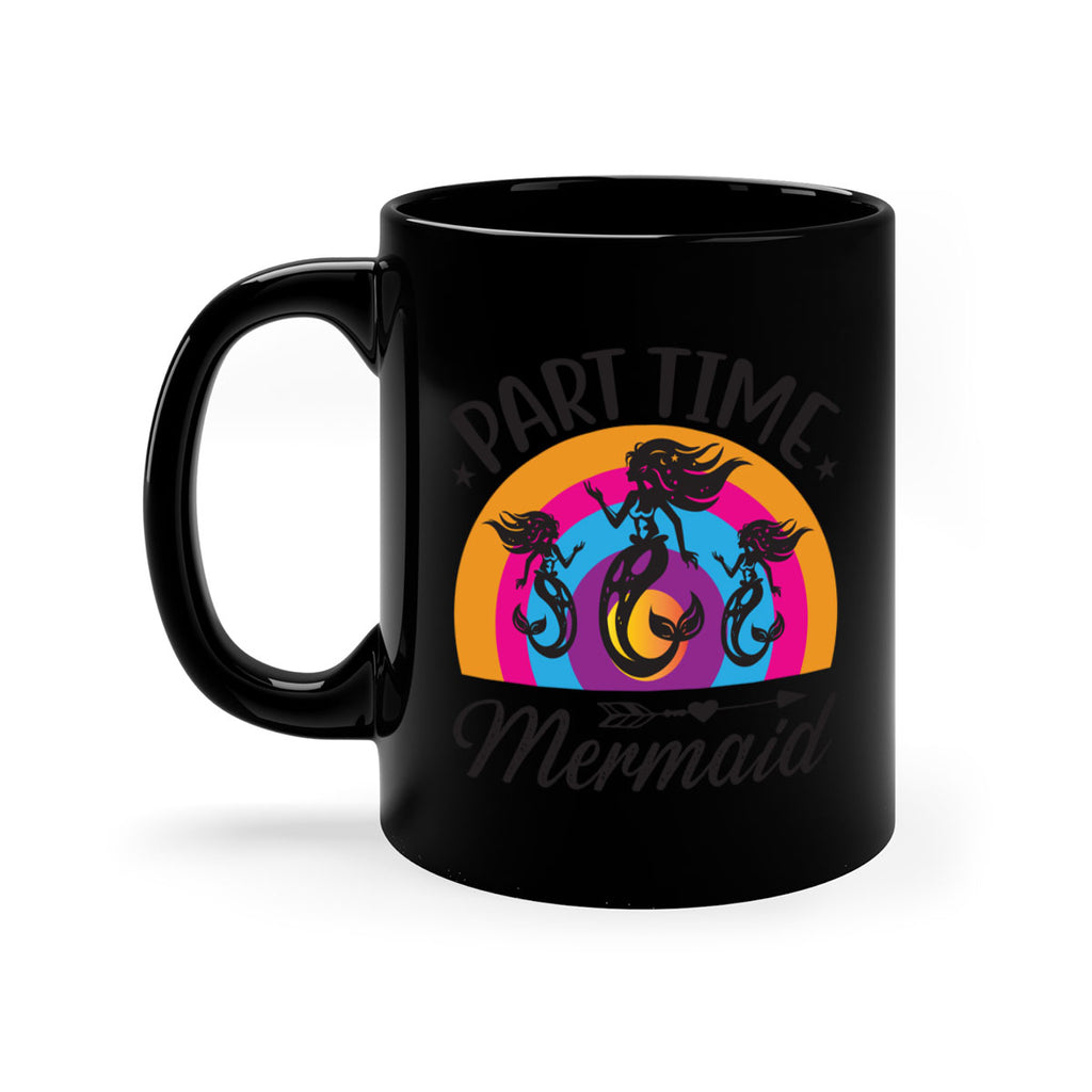 Part time mermaid 534#- mermaid-Mug / Coffee Cup