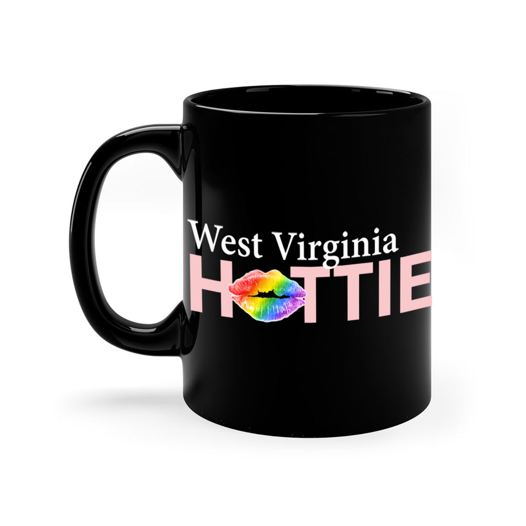 West Virginia Hottie with rainbow lips 99#- Hottie Collection-Mug / Coffee Cup