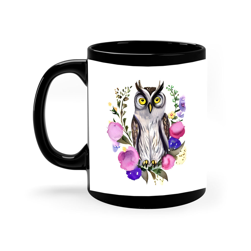 owl 5#- owl-Mug / Coffee Cup