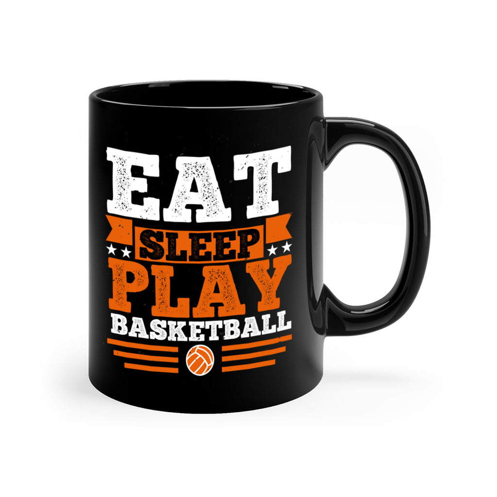 A Eat sleep play volleyball 2334#- basketball-Mug / Coffee Cup