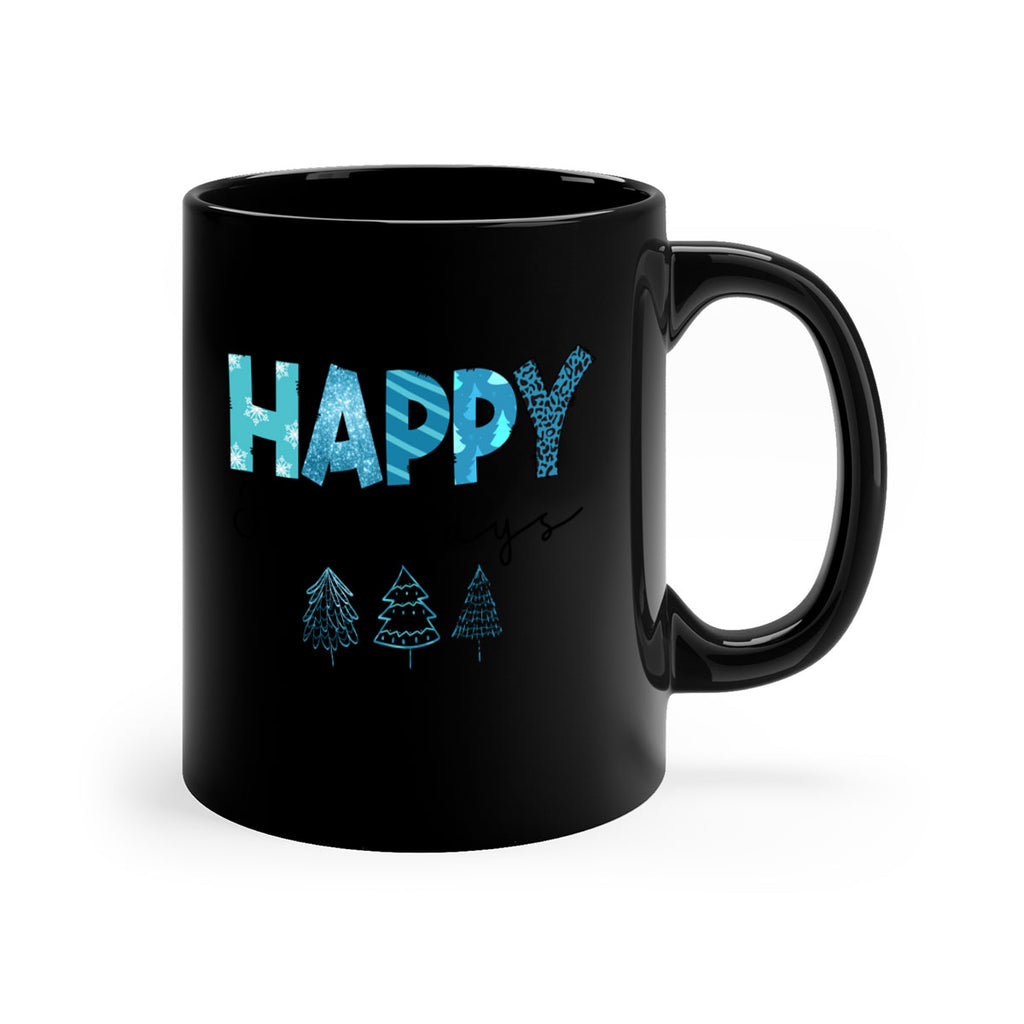 Happy Holidays 140#- winter-Mug / Coffee Cup