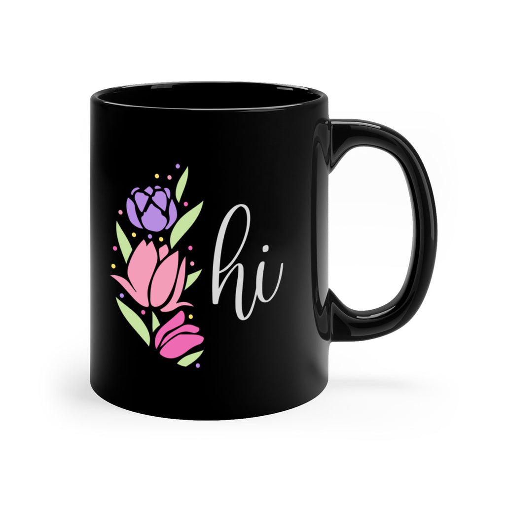 Hi pink flowers238#- spring-Mug / Coffee Cup