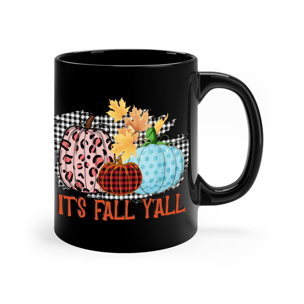 Its Fall Yall Design 371#- fall-Mug / Coffee Cup
