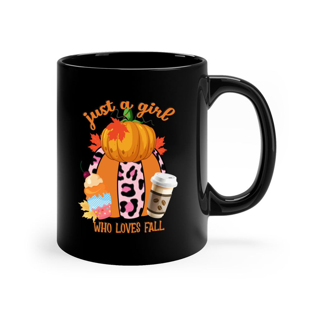 Just a Girl Who Loves Fall 383#- fall-Mug / Coffee Cup