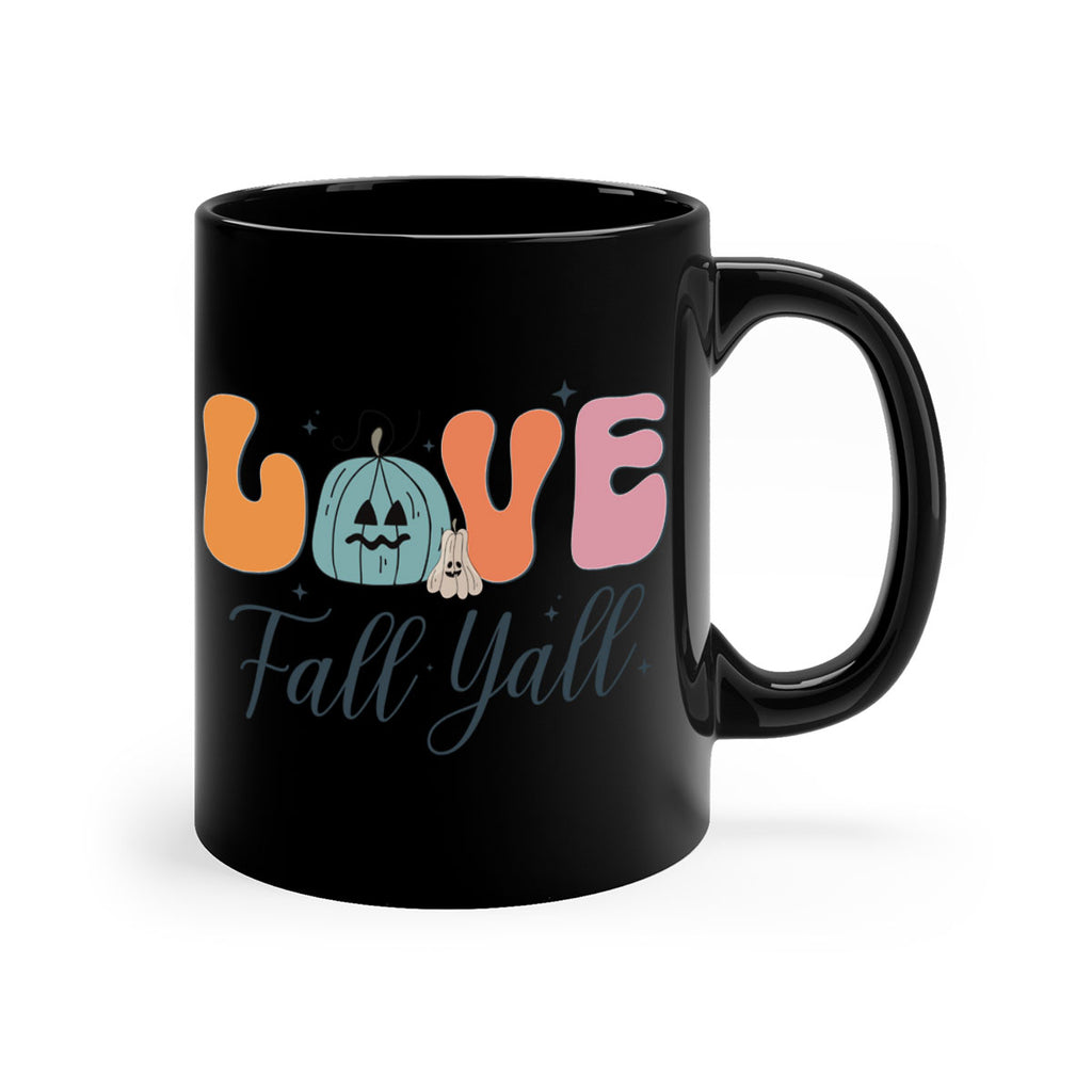 Love Fall Yall 413#- fall-Mug / Coffee Cup