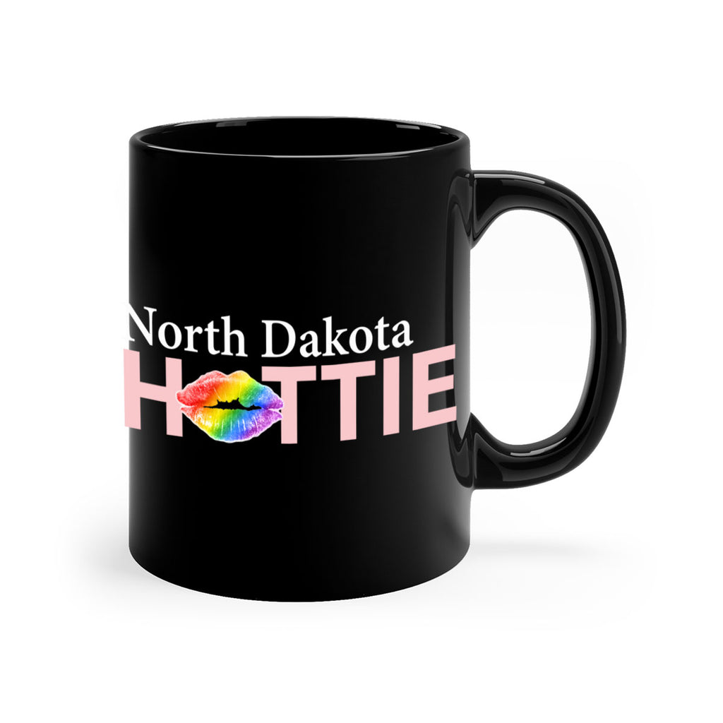 North Dakota Hottie with rainbow lips 85#- Hottie Collection-Mug / Coffee Cup