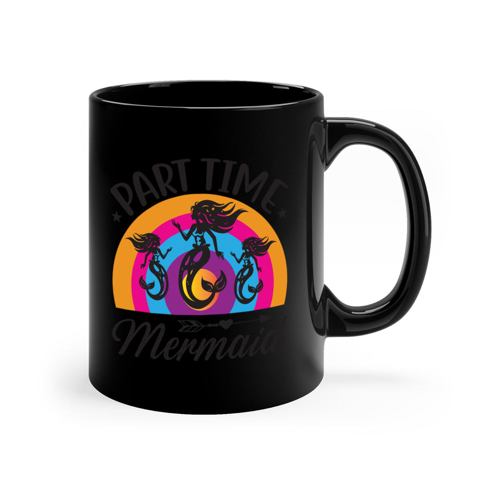 Part time mermaid 534#- mermaid-Mug / Coffee Cup
