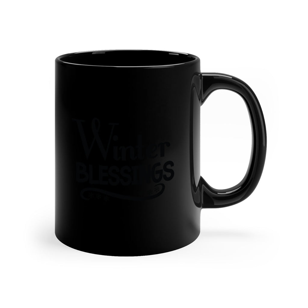 Winter Blessings 493#- winter-Mug / Coffee Cup