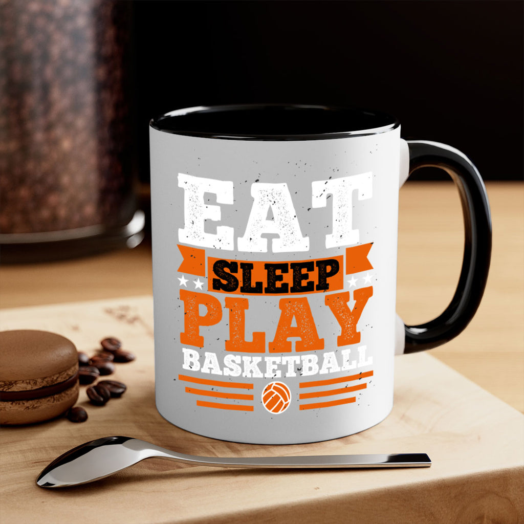 A Eat sleep play volleyball 2334#- basketball-Mug / Coffee Cup