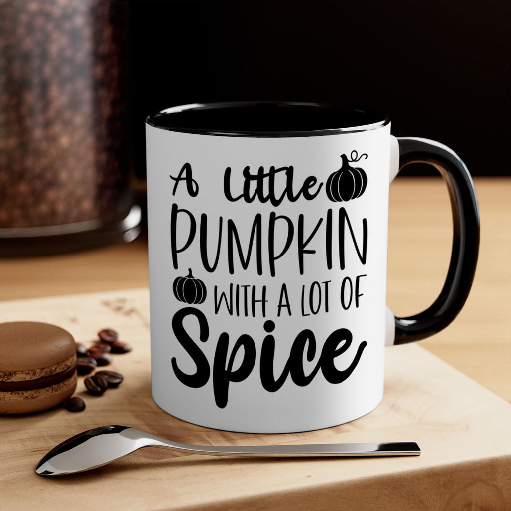 A Little Pumpkin With A Lot Of Spice 1#- fall-Mug / Coffee Cup