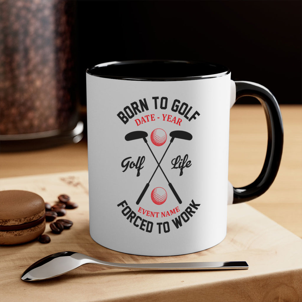 Born 1408#- golf-Mug / Coffee Cup