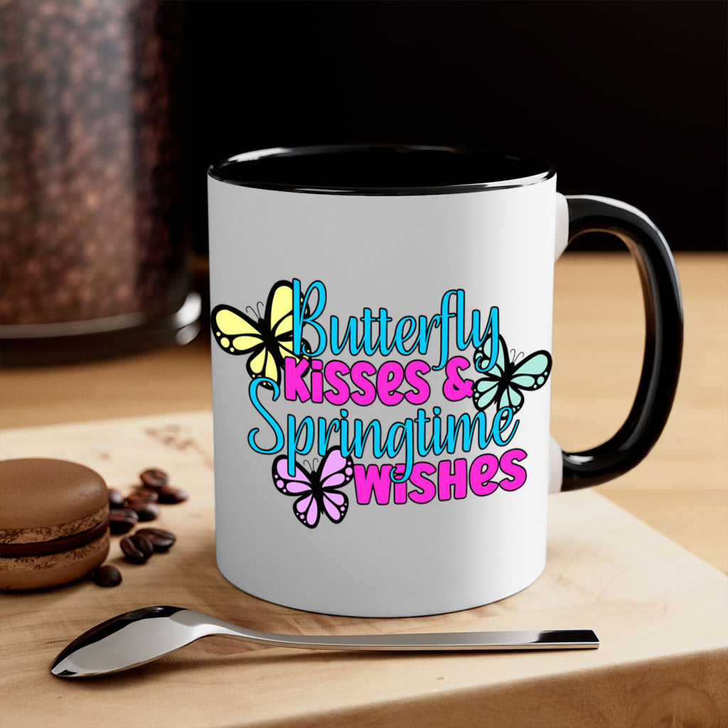 Butterfly kisses & springtime wishes95#- spring-Mug / Coffee Cup