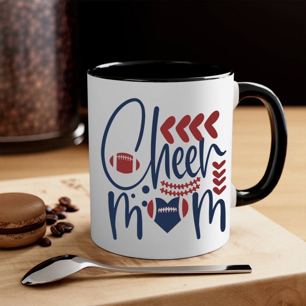 Cheer mom 1558#- football-Mug / Coffee Cup