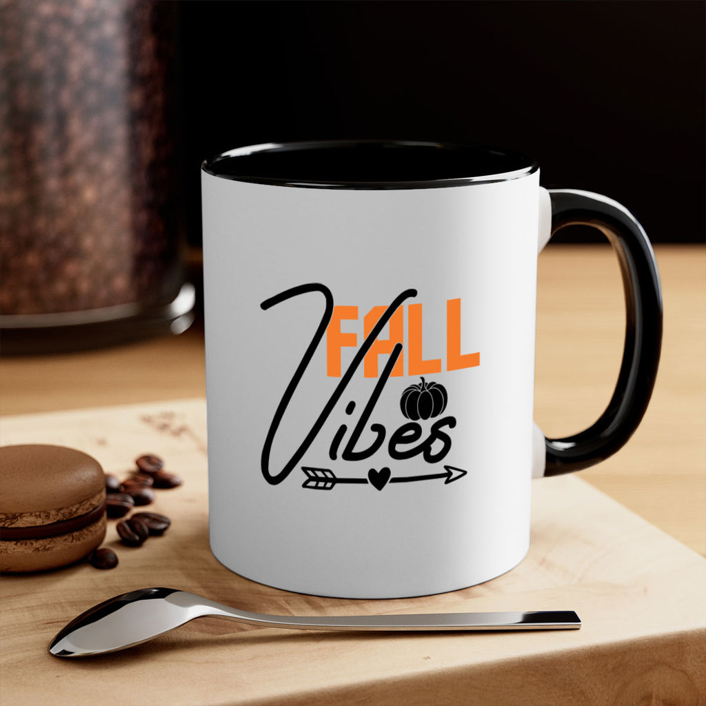 Fall Vibes 142#- fall-Mug / Coffee Cup
