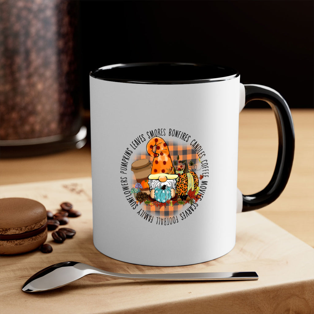 FallVibesGnome 165#- fall-Mug / Coffee Cup