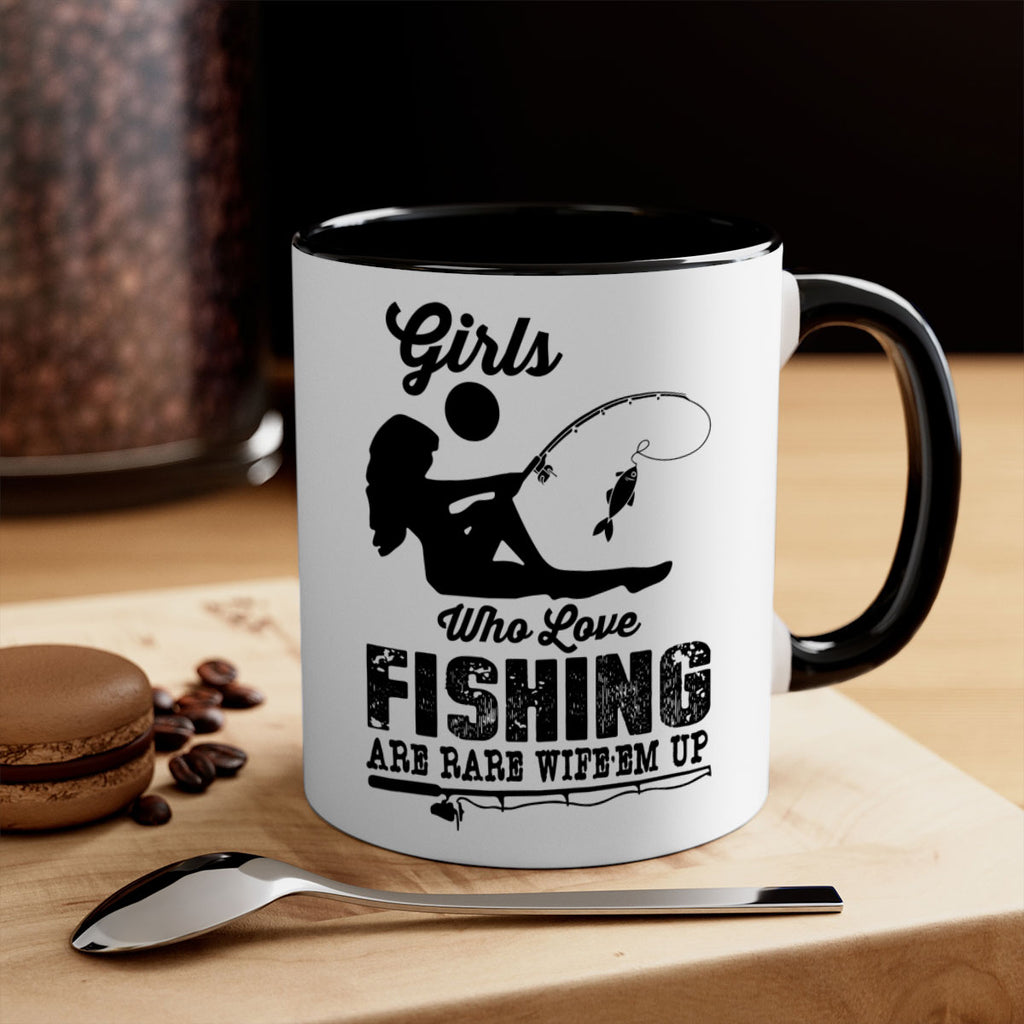 Fishing design 166#- mermaid-Mug / Coffee Cup