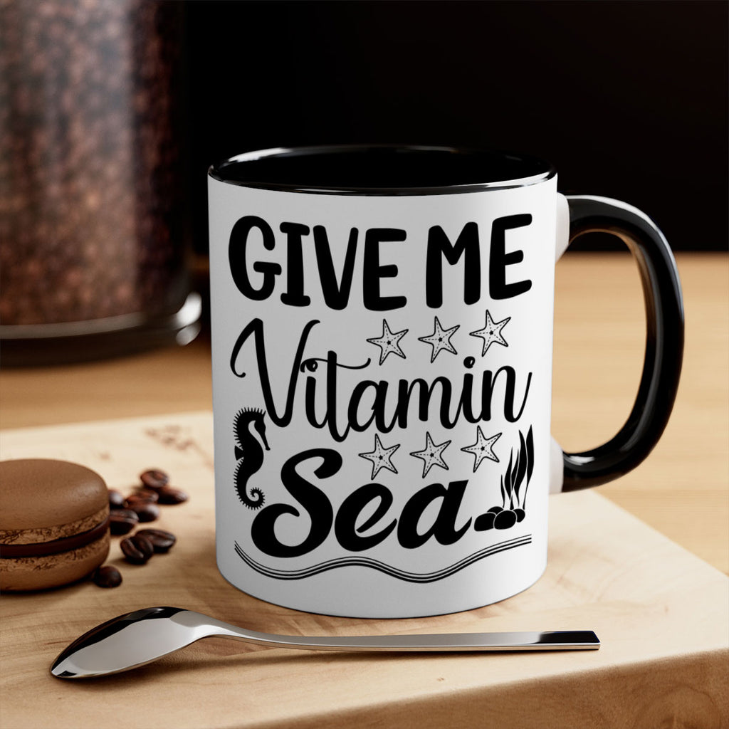 Give me vitamin sea 193#- mermaid-Mug / Coffee Cup