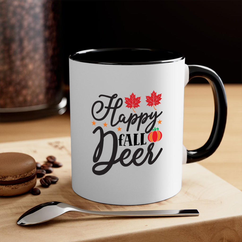 Happyfalldeer 254#- fall-Mug / Coffee Cup