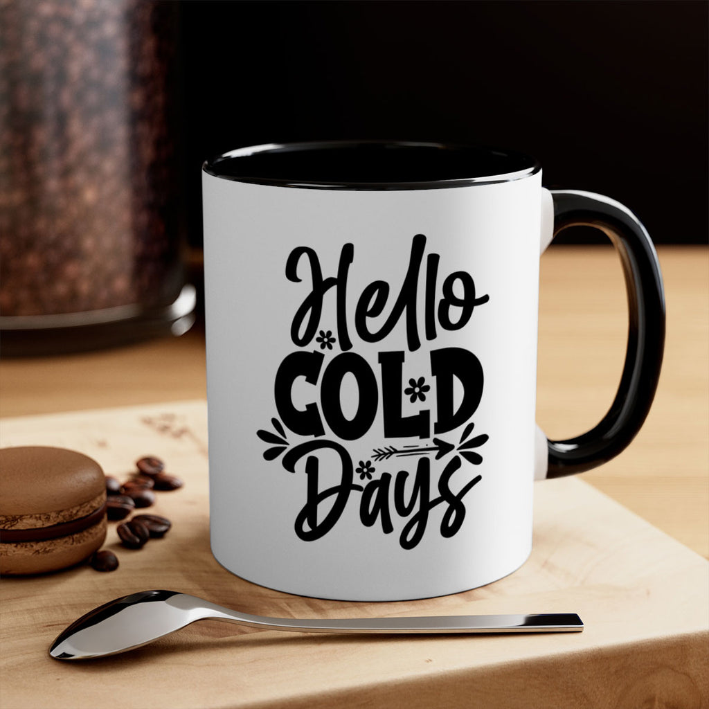 Hello Cold Days 150#- winter-Mug / Coffee Cup