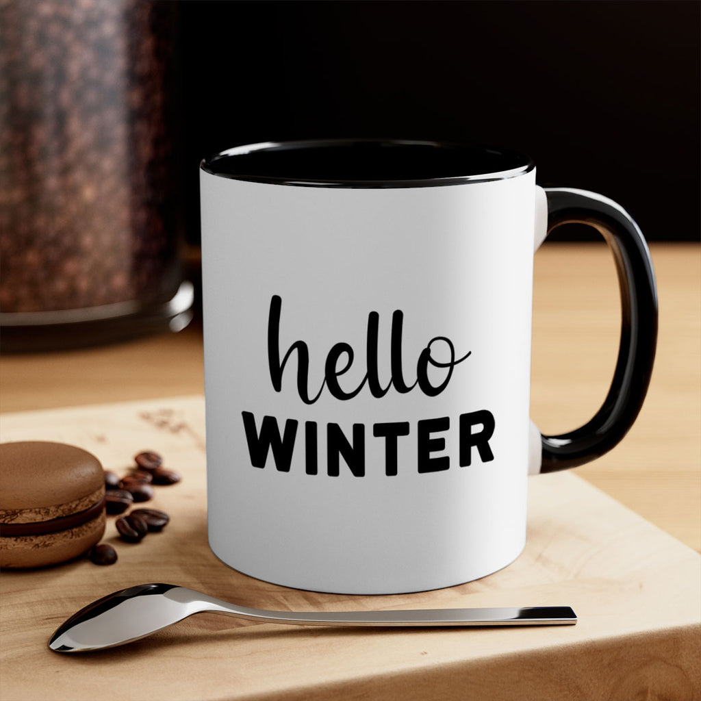 Hello Winter 186#- winter-Mug / Coffee Cup