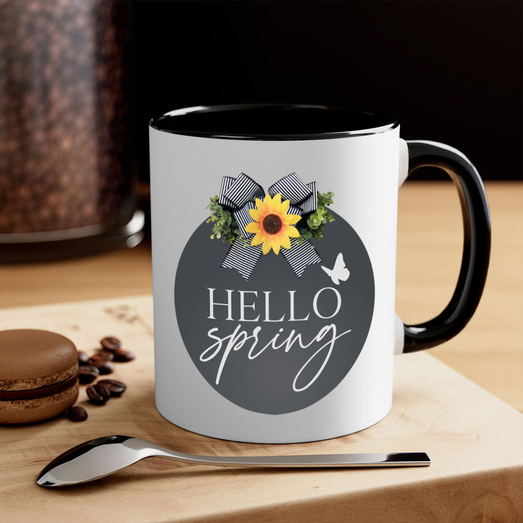 Hello spring butterfly Mockup194#- spring-Mug / Coffee Cup