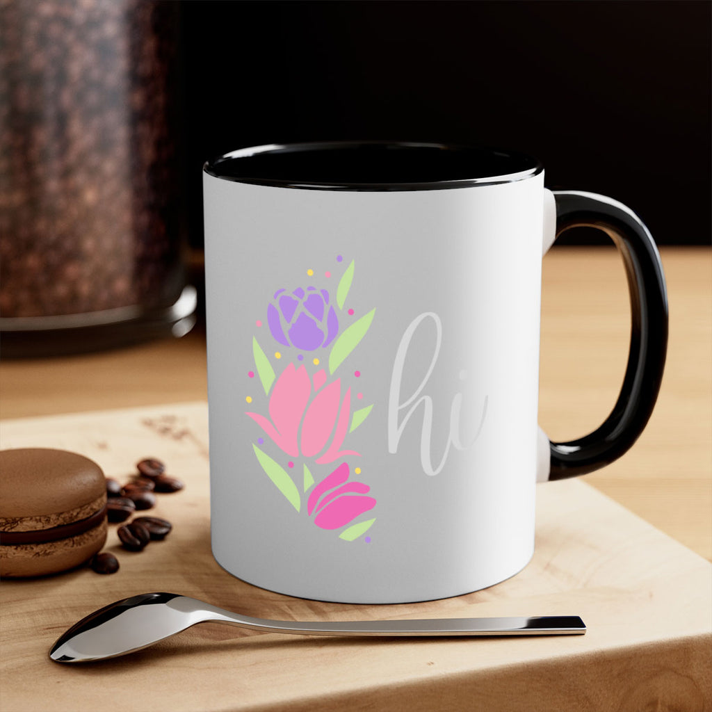 Hi pink flowers238#- spring-Mug / Coffee Cup