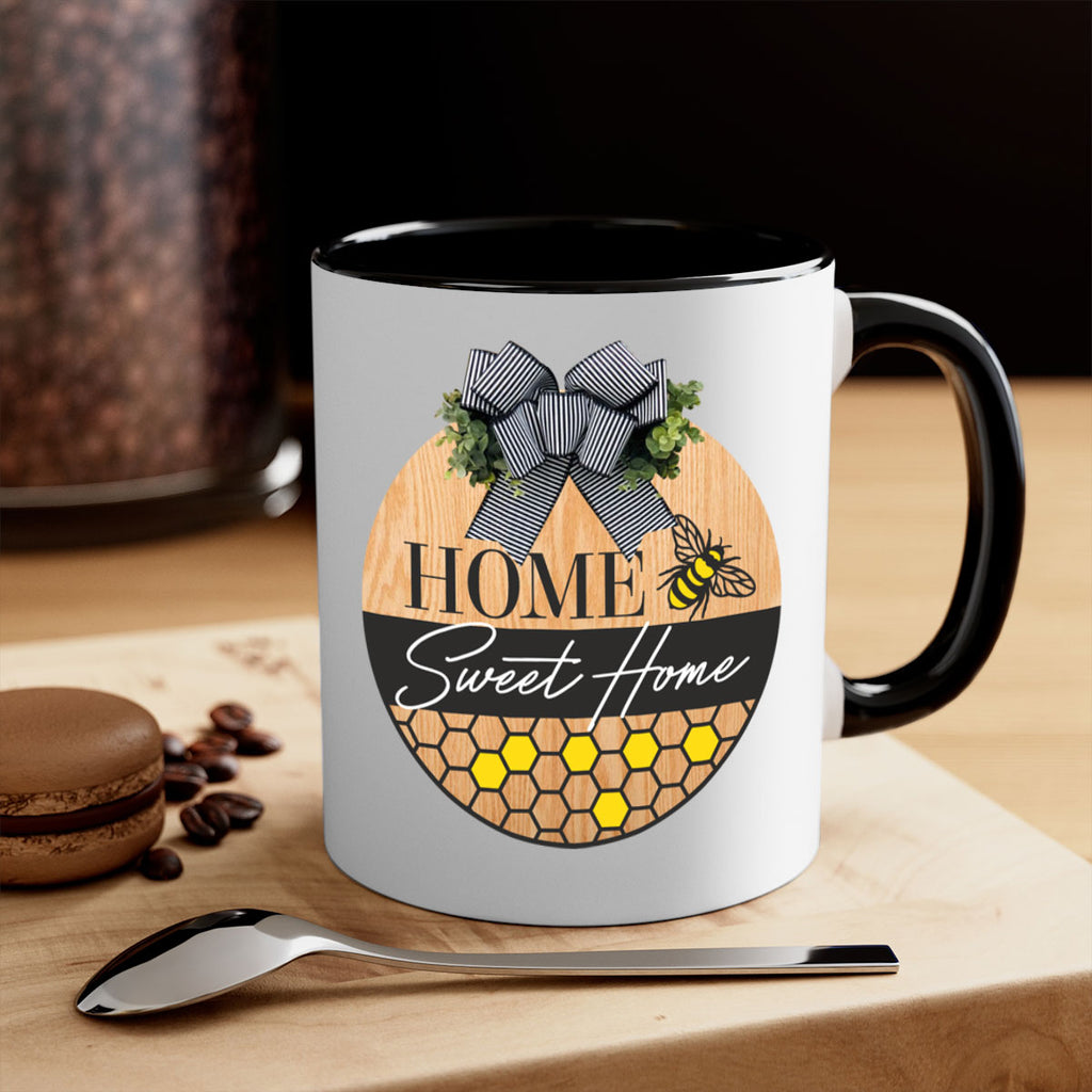 Home Sweet home bee and hive Mockup241#- spring-Mug / Coffee Cup