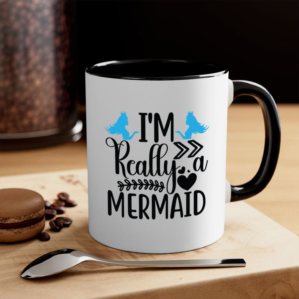 Im Really a Mermaid 262#- mermaid-Mug / Coffee Cup