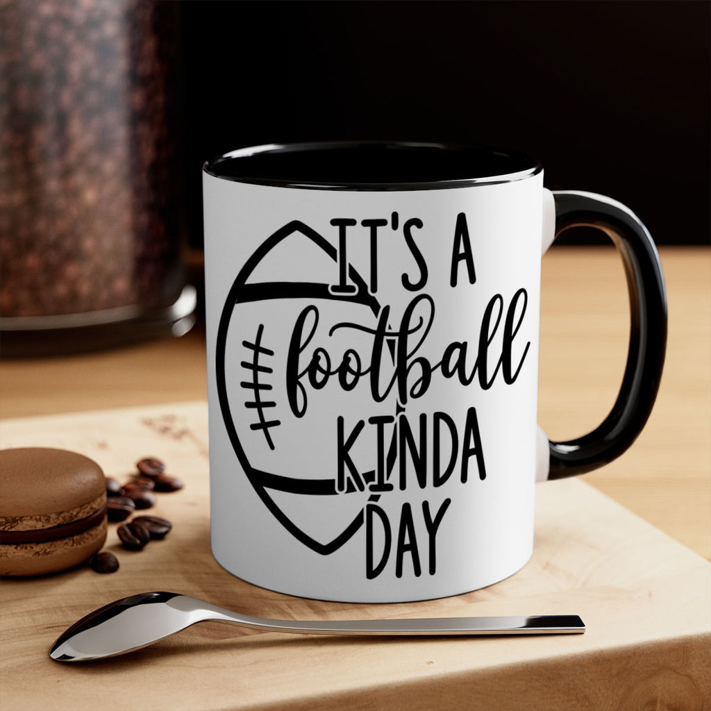 Its a football kinda day 999#- football-Mug / Coffee Cup