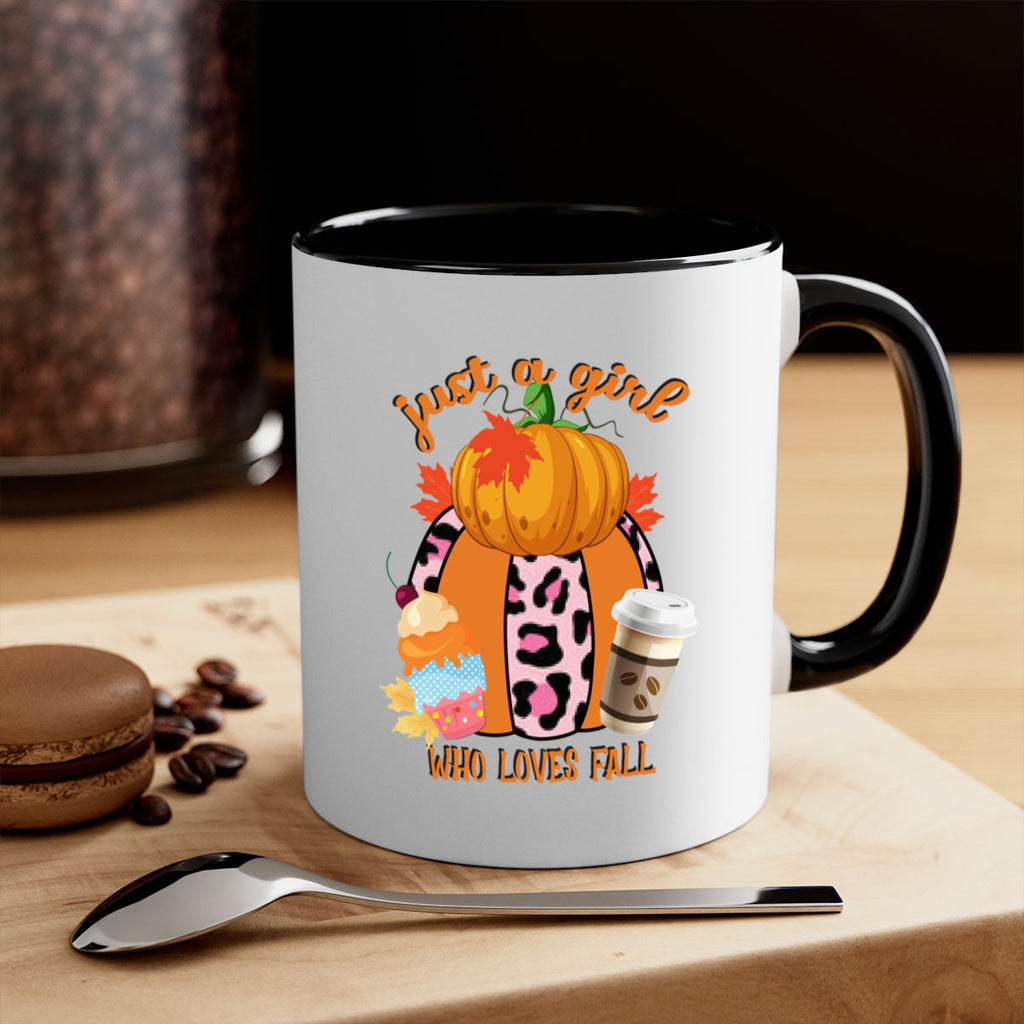 Just a Girl Who Loves Fall 383#- fall-Mug / Coffee Cup