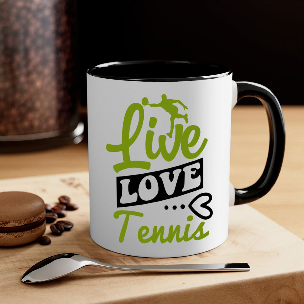 Live Love Tennis 829#- tennis-Mug / Coffee Cup