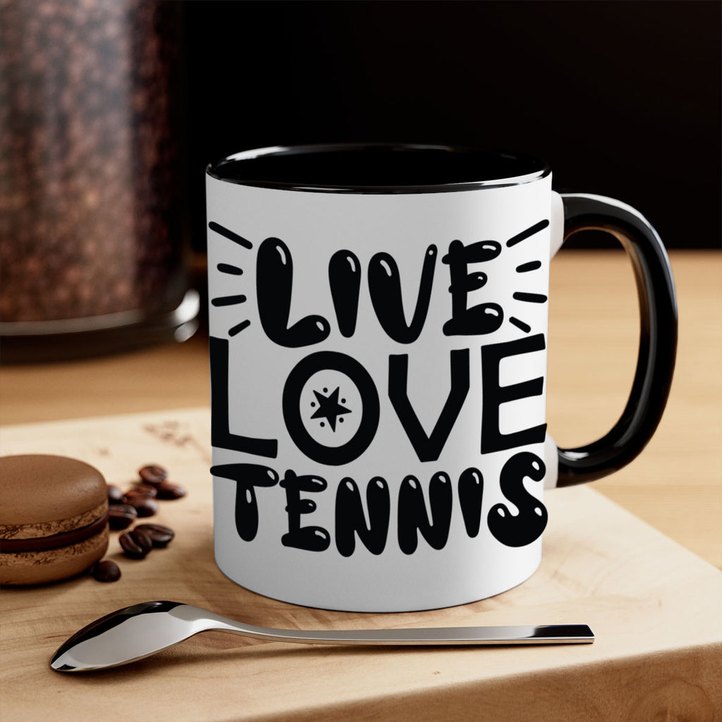 Live love Tennis 800#- tennis-Mug / Coffee Cup