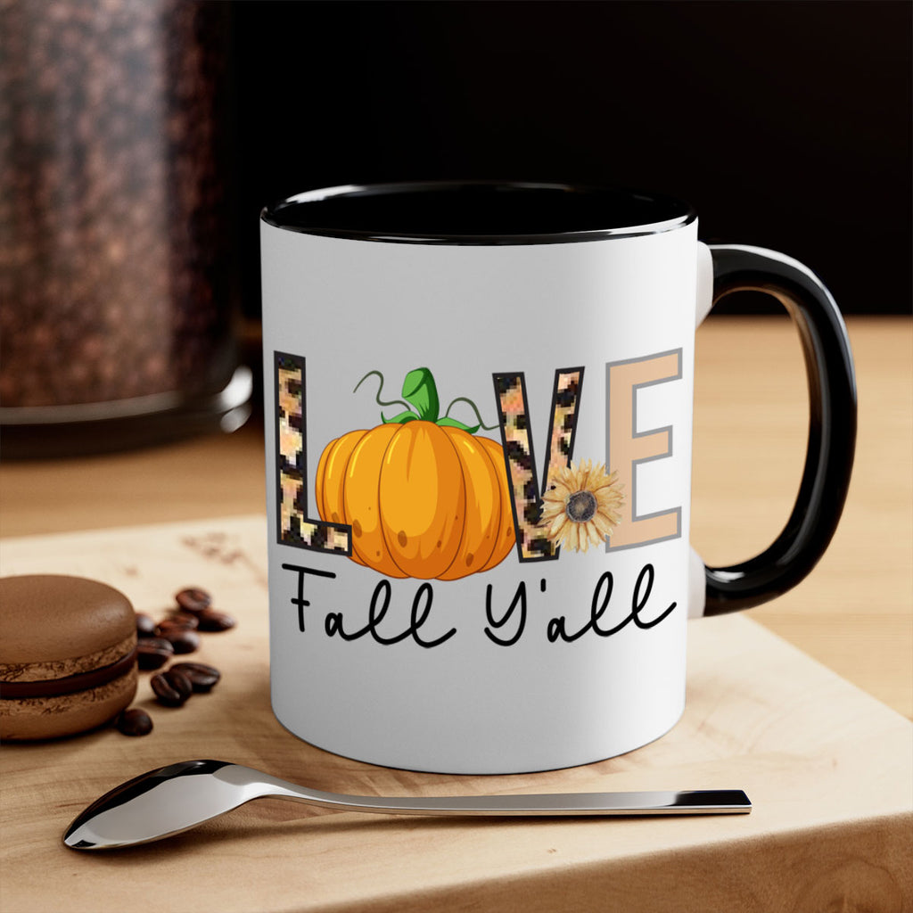 Love FALL YAll 410#- fall-Mug / Coffee Cup