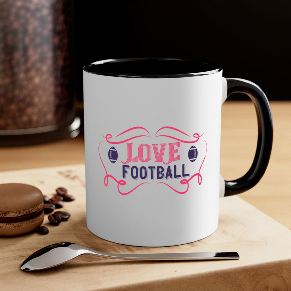 Love football 731#- football-Mug / Coffee Cup
