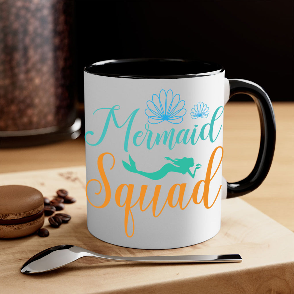 Mermaid Squad Design 449#- mermaid-Mug / Coffee Cup