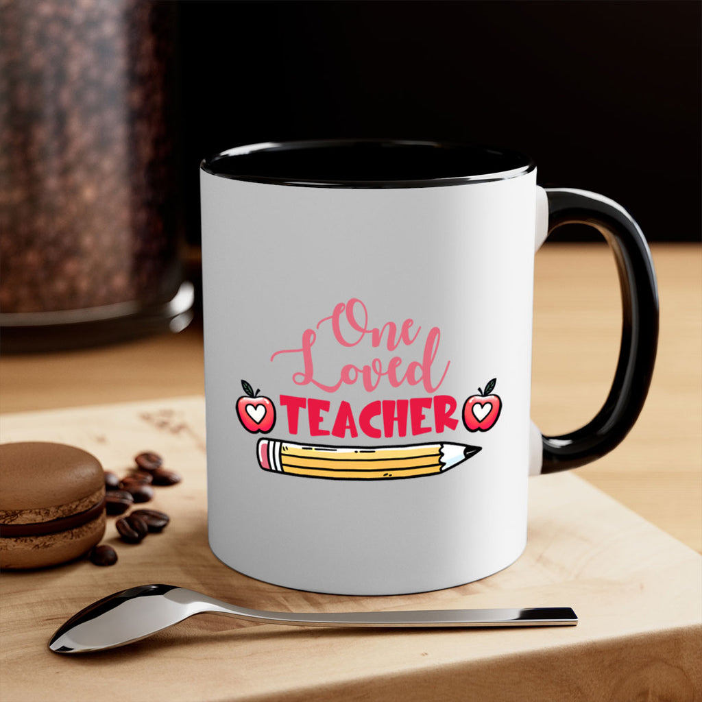 One Loved Teacher Valentine 8#- teacher-Mug / Coffee Cup