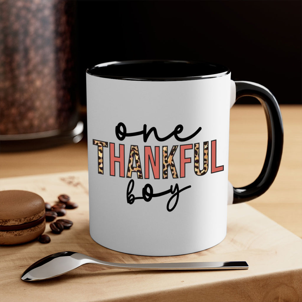 One thankful boy 462#- fall-Mug / Coffee Cup