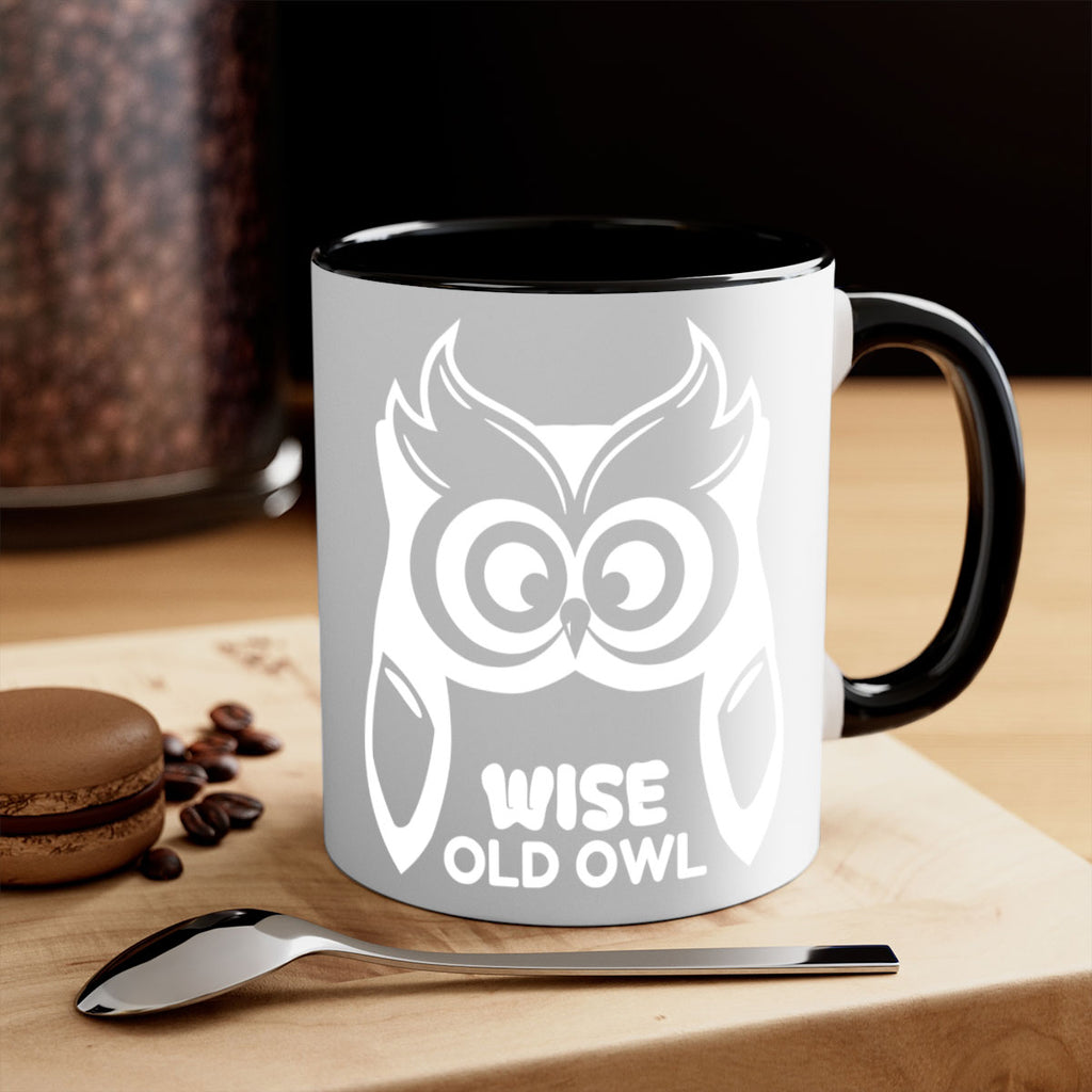 Owl Lover Wise Old Owl A TurtleRabbit 13#- owl-Mug / Coffee Cup