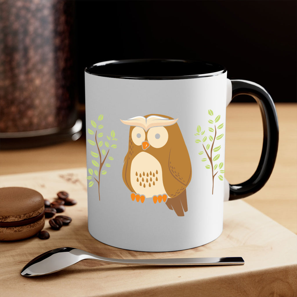 Owl of Athena Long Sleeve A TurtleRabbit 14#- owl-Mug / Coffee Cup