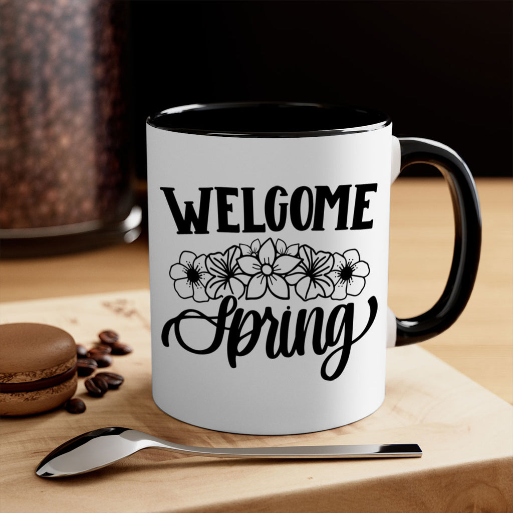 PNG_Welcome Spring396#- spring-Mug / Coffee Cup