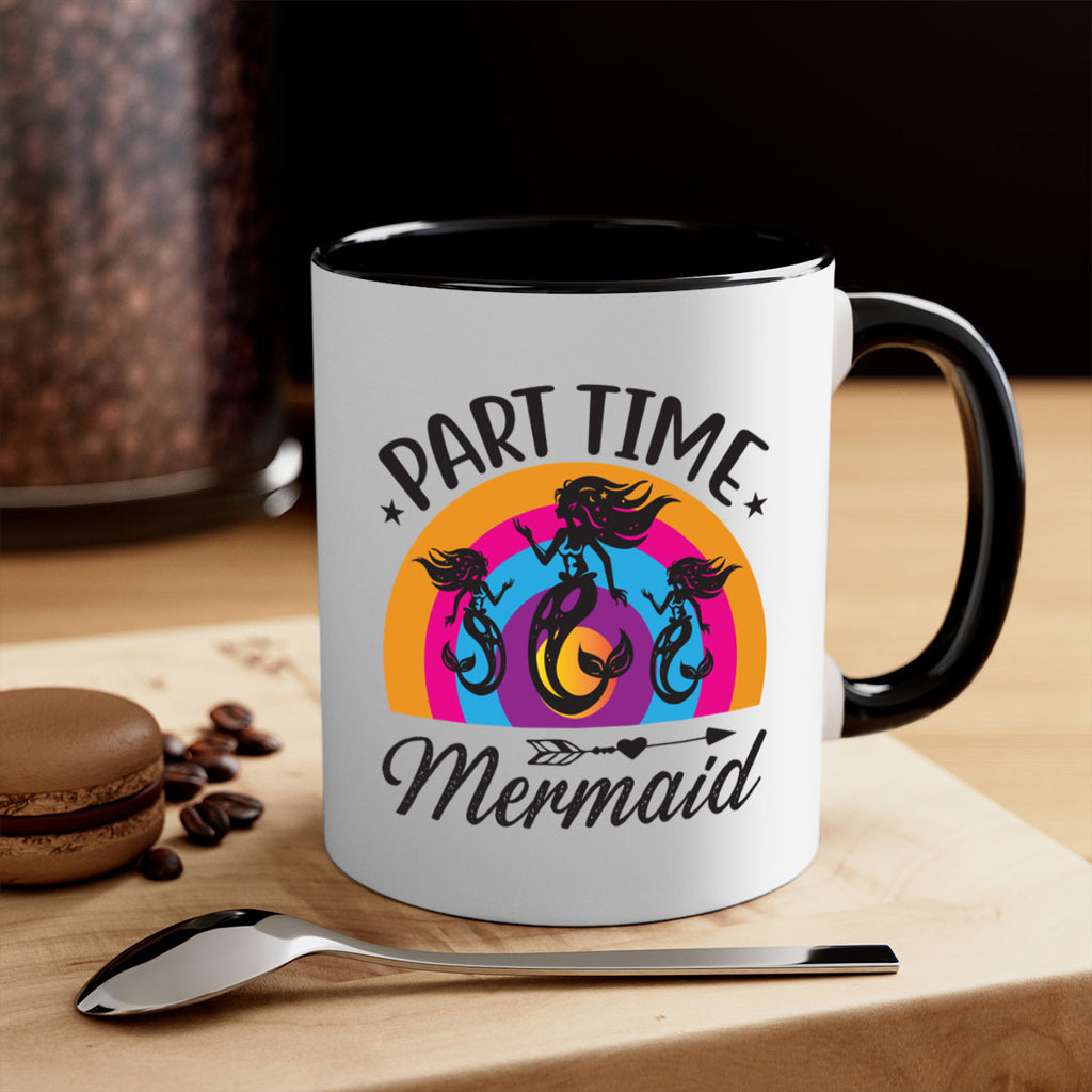 Part time mermaid 534#- mermaid-Mug / Coffee Cup