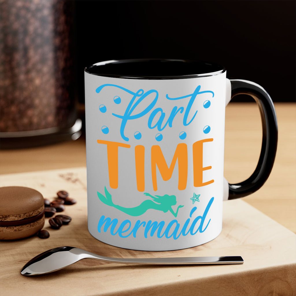 PartTime Mermaid Design 537#- mermaid-Mug / Coffee Cup