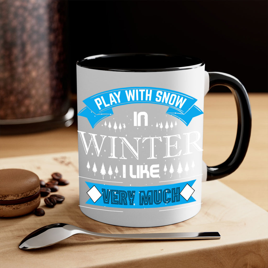 Play with Snow Winter 338#- winter-Mug / Coffee Cup